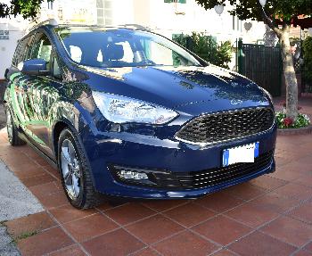 FORD C-max 7 posti 1.5 tdci 95cv business (barre + navi + bluetooth + sens. + cruise)