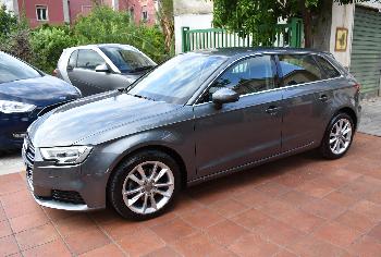 AUDI A3 SPORTBACK 1.6 TDI S TRONIC 116CV BUSINESS (PADDLE AL VOLANTE + XENON PLUS + NAVI + SENS. + CERCHI 17)